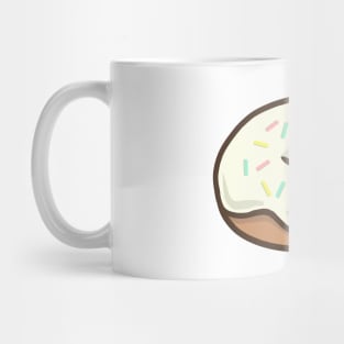 White donut Mug